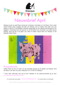 Sheeque nieuwsbrief april 2017